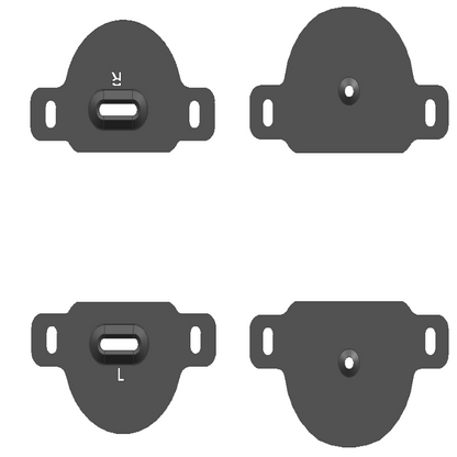 Sportsbar adaptor kit for 2015-2022 Mitsubishi Triton with Factory metal sportsbars